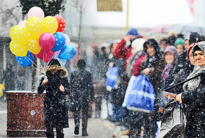 Bursa beyazlara büründü