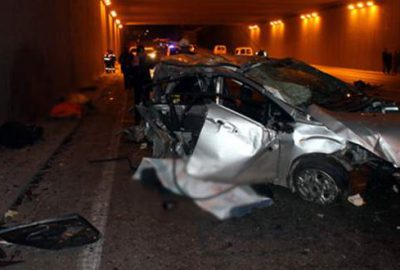 Katliam gibi kaza! 3 ölü, 1 yaralı