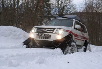 Kar Onlara Engel Olmadı
