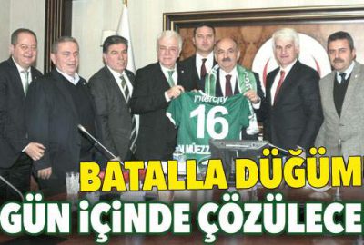 Batalla düğümü 2 gün içinde çözülecek