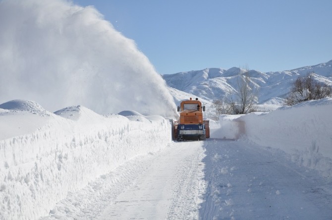Tunceli’de 40 Köy Yolu Ulaşıma Kapalı