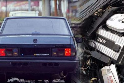 Şahin’e BMW motoru takan genç yakalanınca isyan etti