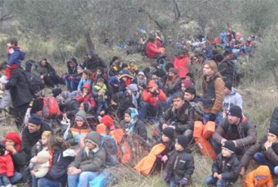 Ayvacık’ta 572 mülteci yakalandı