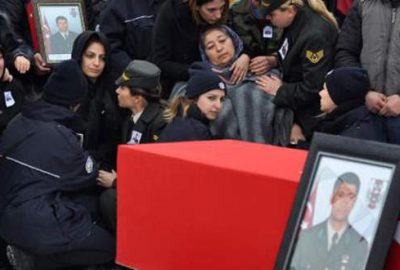 Şehit Astsubayı 5 bin kişi uğurladı