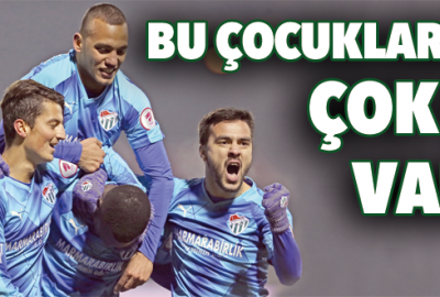 Bu çocuklarda çok iş var!