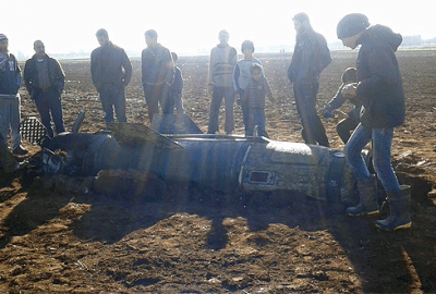 Rus balistik füzesi sınıra düştü