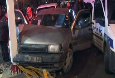 Nefes kesen kovalamaca kazayla bitti