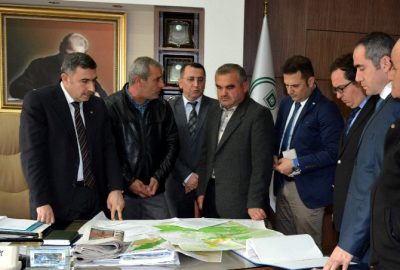 Korkuteli Sulama Birliğinden DSİ’ye Ziyaret