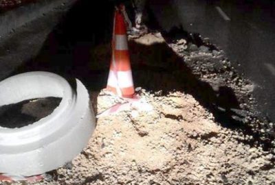 Vatandaşlar Yolda Bulunan Çalışmaların Tamamlanmasını Bekliyor