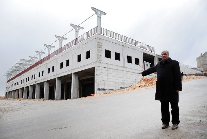 Şehitkamil Belediyesi tarafından Onatkutlar Mahallesine kazandırılacak olan Uzay Çatılı Pazar