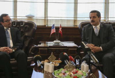 Bakan Çelik Bass’la görüştü