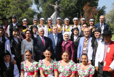 Erdoğan Şili’de park açtı