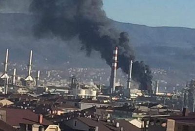 Tüpraş’ta yangın çıktı