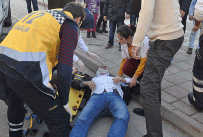 Bursa’da motosiklet kazası: Doktor ayağına geldi