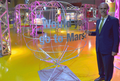 Bu sergi Bursa’yı Mars’a uçurdu