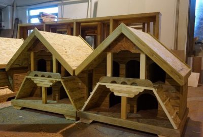 Nevşehir Belediyesi’nden Kedi Evleri