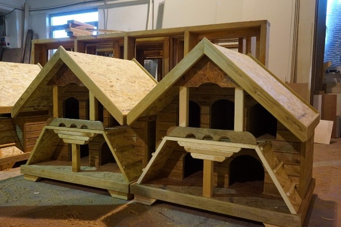 Nevşehir Belediyesi’nden Kedi Evleri