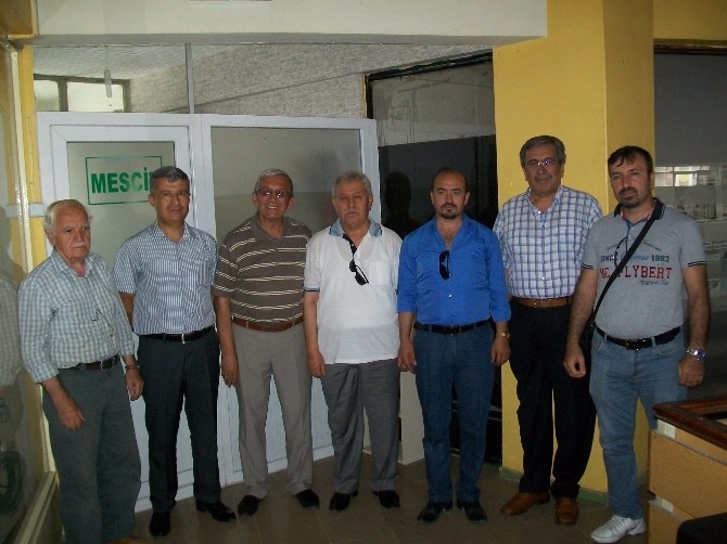 Eskişehir Hacı Bektaş Veli Kültür Ve Sosyal Yardımlaşma Derneği’nden Esab’a Ziyaret