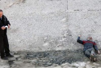 Kanala düşen adam bir hafta sonra fark edilerek kurtarıldı