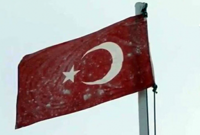 Hudut karakolunda bayrak dondu!