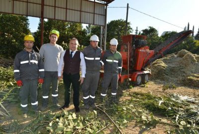 Konyaaltı, Ağaç Ve Bitki Atıklarını Ekonomiye Geri Kazandırıyor