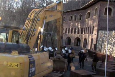 Mahmut Efendi Külliyesi’nde yıkım başladı