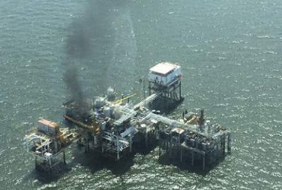 Petrol platformunda yangın: 2 ölü