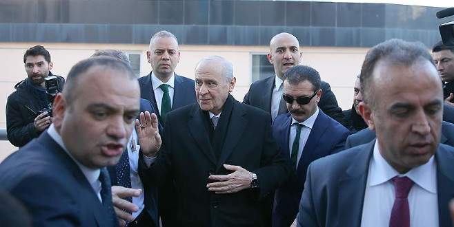 Bahçeli, MHP Genel Merkezi’nde
