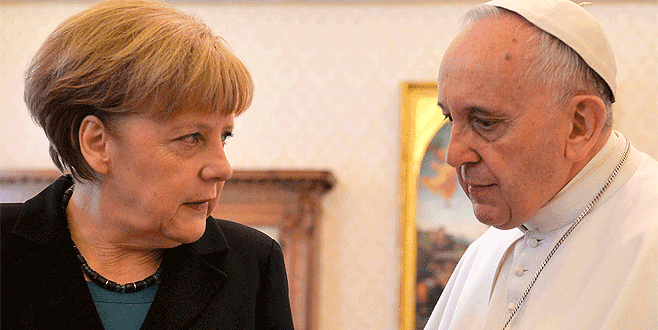 Merkel’den ‘Papa’ya fırça