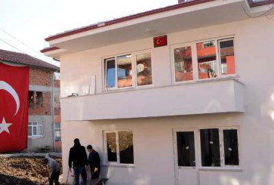 Şehit Uğur Akyer’in ev hayali gerçek oldu
