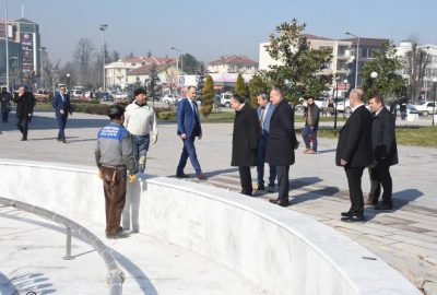 Vali Ve Başkanın Saha İncelemeleri