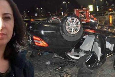 Feci kaza… ‘Sunroof’a başı sıkışan kadın öldü