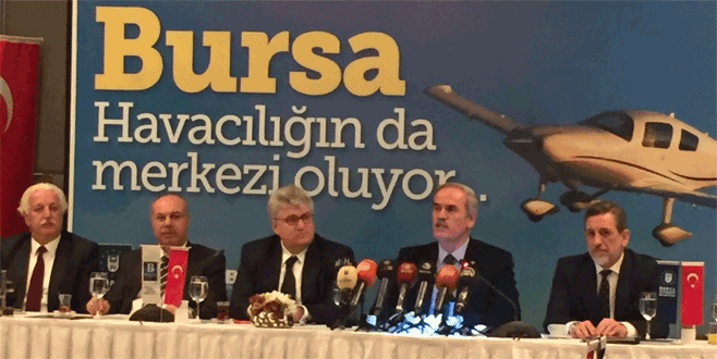 Bursa havacılığın da merkezi oluyor