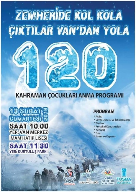 Kahraman Vanlı 120 Çocuk İçin Anma Etkinlikleri