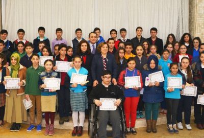 Örnek Öğrenciler Ödüllerini Aldı