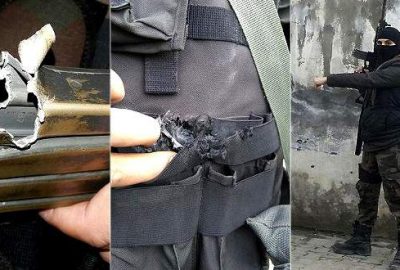 Yedek şarjörü hayatını kurtardı