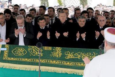 Abdullah Gül’ün kayınpederi toprağa verildi
