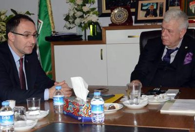 Süleyman Şahin’den Bursaspor’a ziyaret