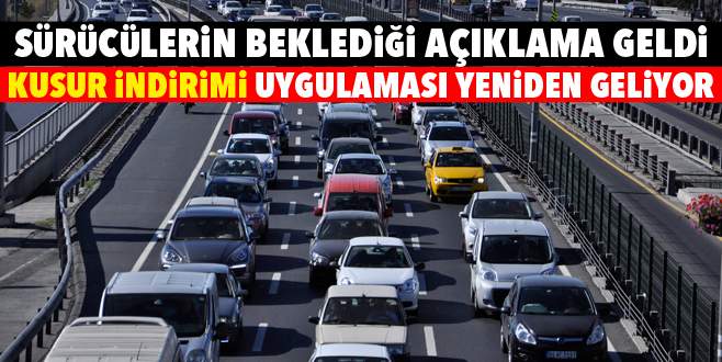 Sürücülerin beklediği açıklamayı Bakan yaptı