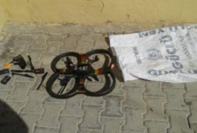 Cizre’de drone ele geçirildi!