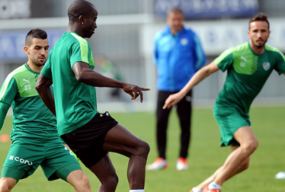 Bursaspor taktik çalıştı