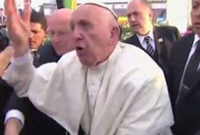 Papa çok sinirlendi