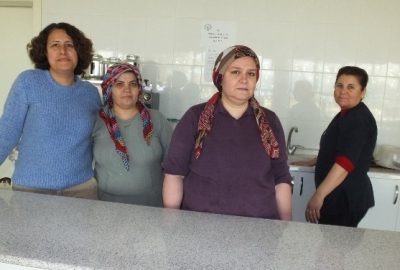 Burhaniye’de Kültür Merkezine Kafeterya Açıldı