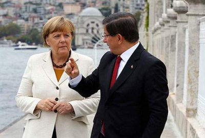 Merkel’den Davutoğlu’na taziye telefonu