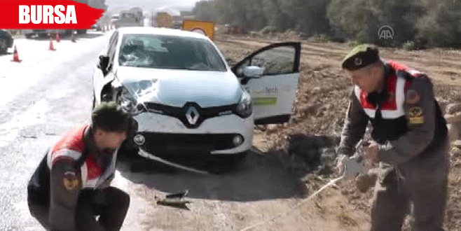 Motosikletli çocuklar ölümden döndü