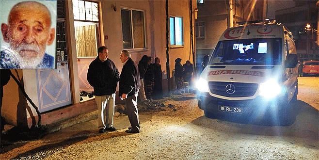 Bursa’da ayağı kayan yaşlı adam hayatını kaybetti