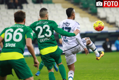 Bursaspor – Fenerbahçe maçından kareler