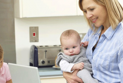 Çalışan anneye 720 lira!