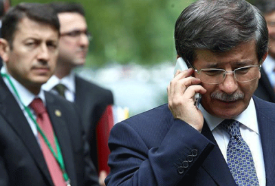 Davutoğlu, AA muhabirleri ile telefonda görüştü