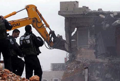 İsrail, ‘kaçak’ okulu yıktı